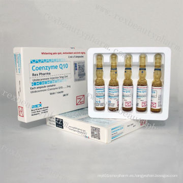 Inyección de coenzima Q10 para antiedad, inyección de ubidecarenona